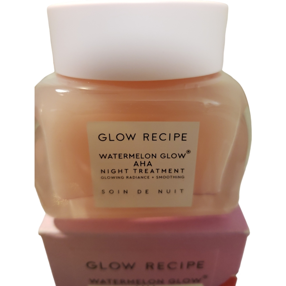 Glow Recipe NIB Watermelon Glow AHA Night Treatment Full Size 2.2 oz